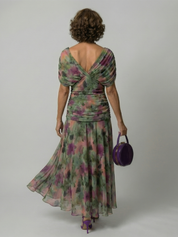 Daniela - Vestido Midi de Estilo Espanhol