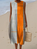 Mayo | Vestido de verão leve e sem mangas para Mulher