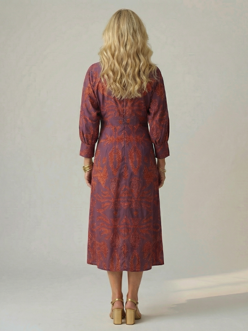 Valentina - Vestido Midi Cruzado