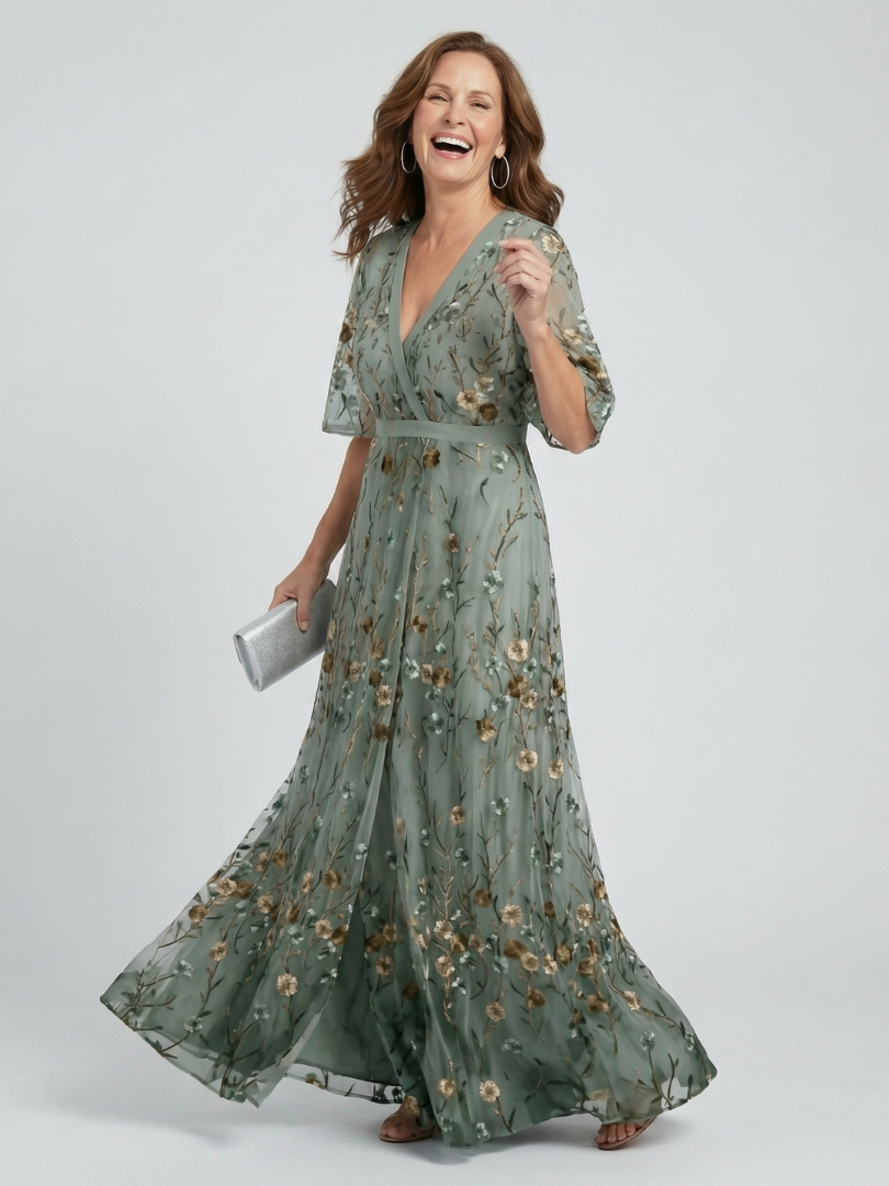 Valeria - Vestido Maxi Halter Floral