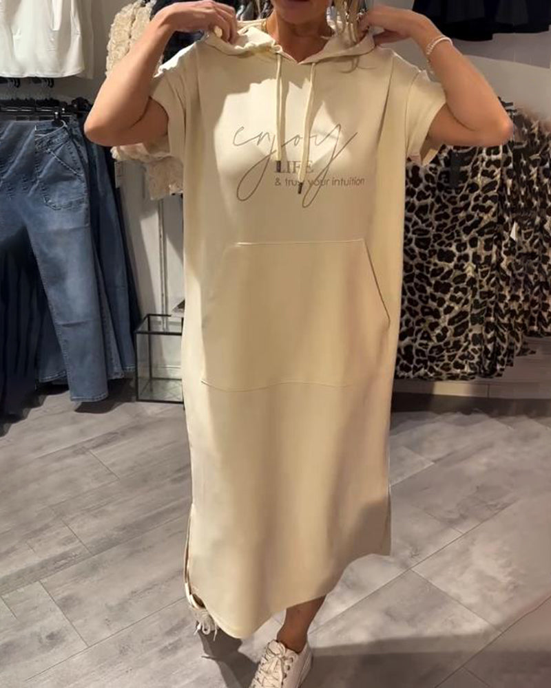 Saskia™ | Vestido casual com capuz