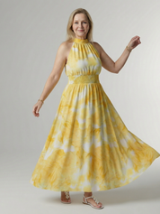 Beatriz - Vestido Midi Halter