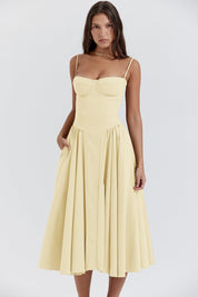 Kiki | Vestido midi retrô