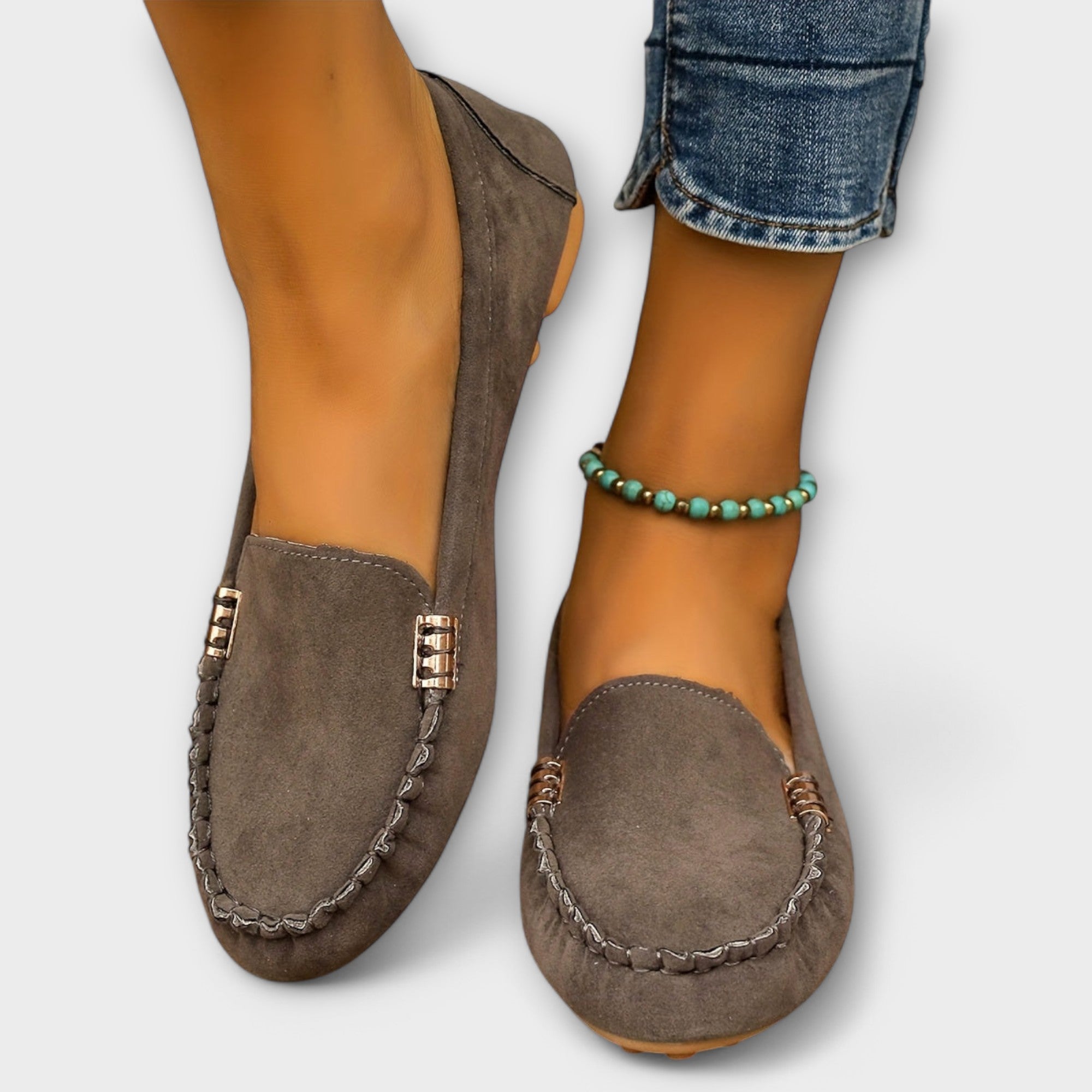 Bianca | Mocassim Slip-On em Turquesa e Rosa, do 36 ao 42