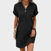 Luna - Vestido com Decote em V