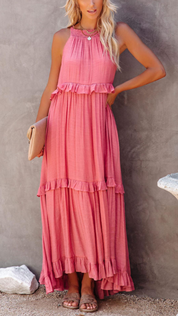 Lucia | Vestido comprido sem mangas