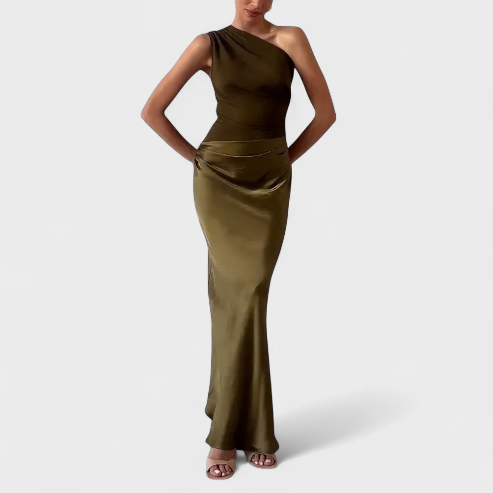 Marilia - Vestido Plissado Elegante