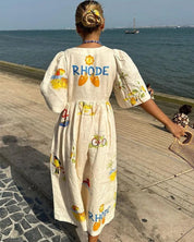 ANNI – Vestido de verão com estampado