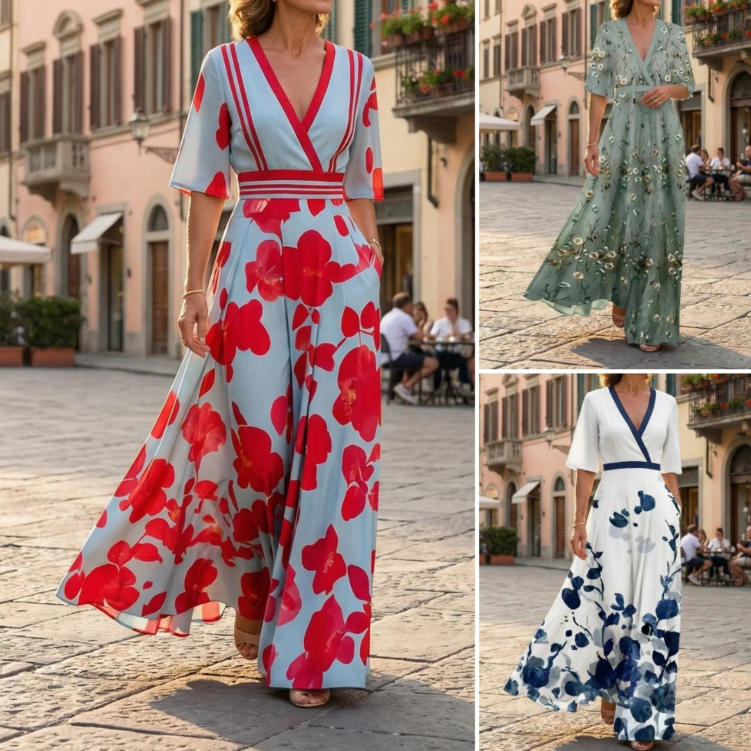 Silvia | Vestido Elegante — Elegância sem esforço para qualquer ocasião