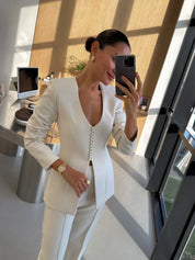 Aurélia™ | Blazer feminino elegante de alfaiataria