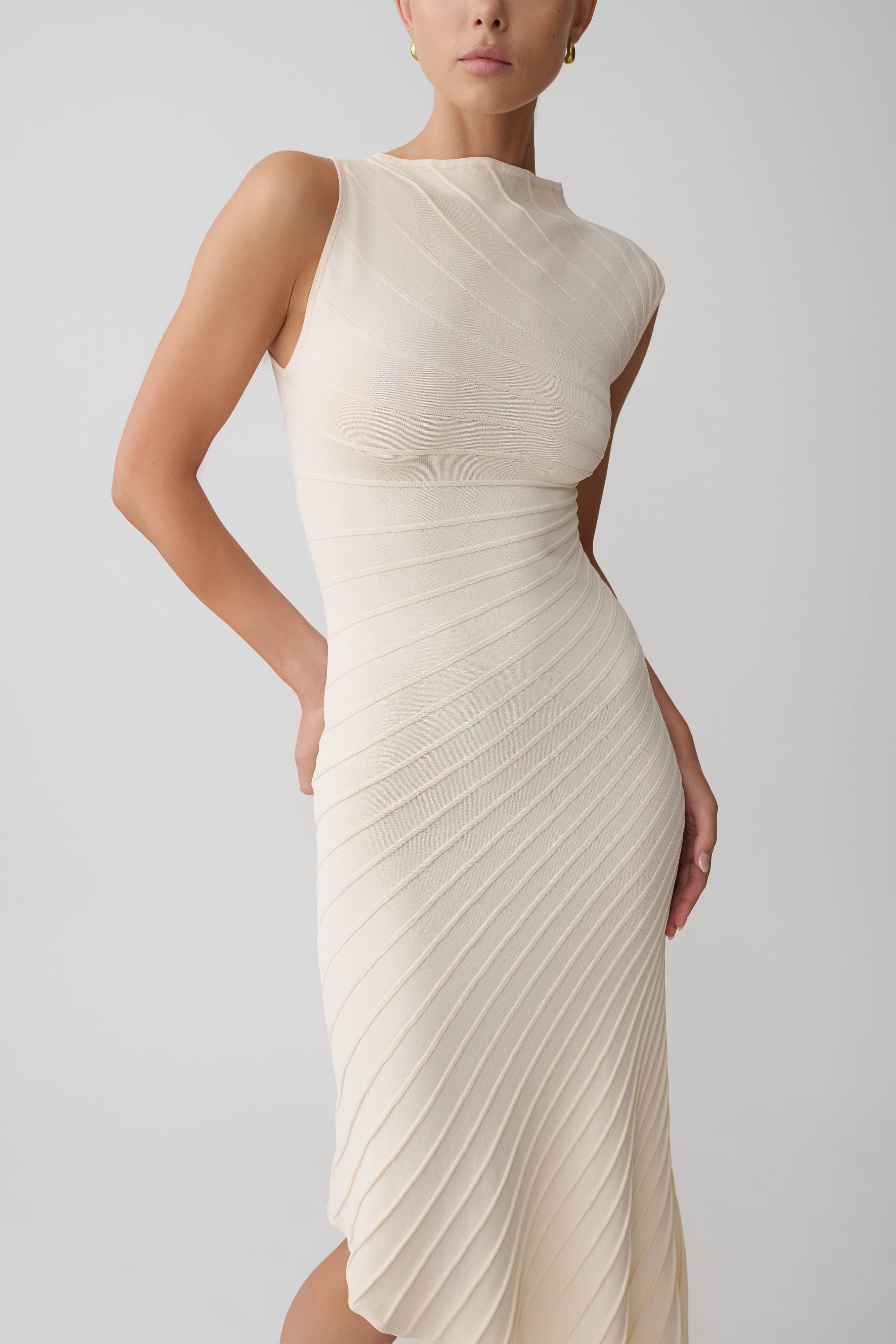 Vestido Mariana — Éloren Lisboa · Vista lateral