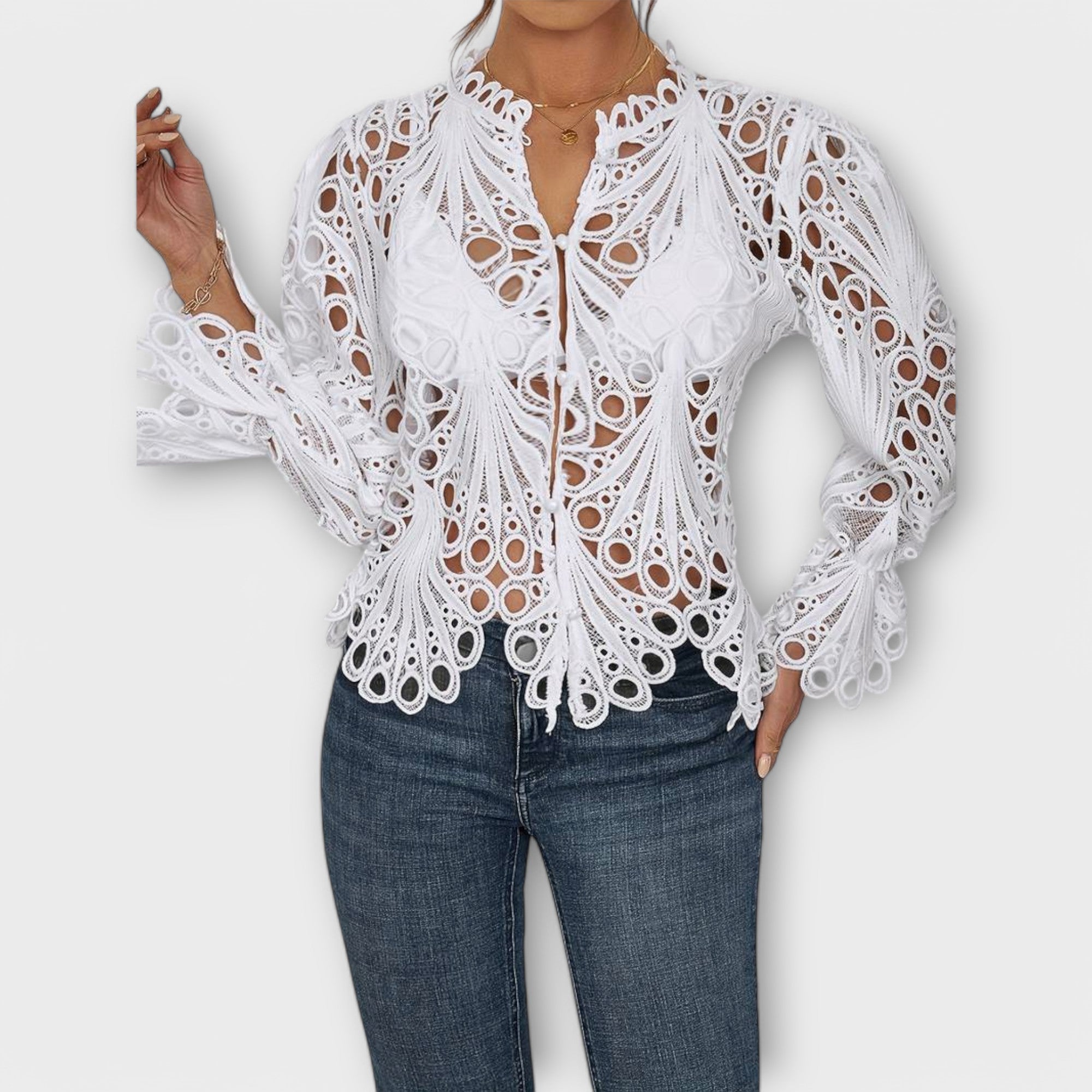 Matilde - Blusa assimétrica