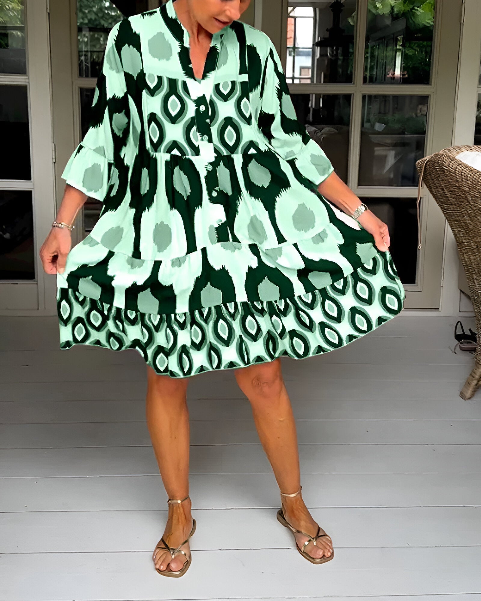 Octavia | Vestido Boho Elegante para Mulher