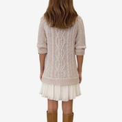 Gaëlle™ Vestido suéter de malha