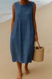 Elena | Vestido Bordado para Elegância Natural