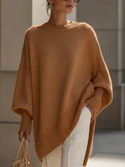 Anneta | Suéter poncho oversized para Mulher