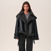 Elvira | Casaco de Shearling com Cinto