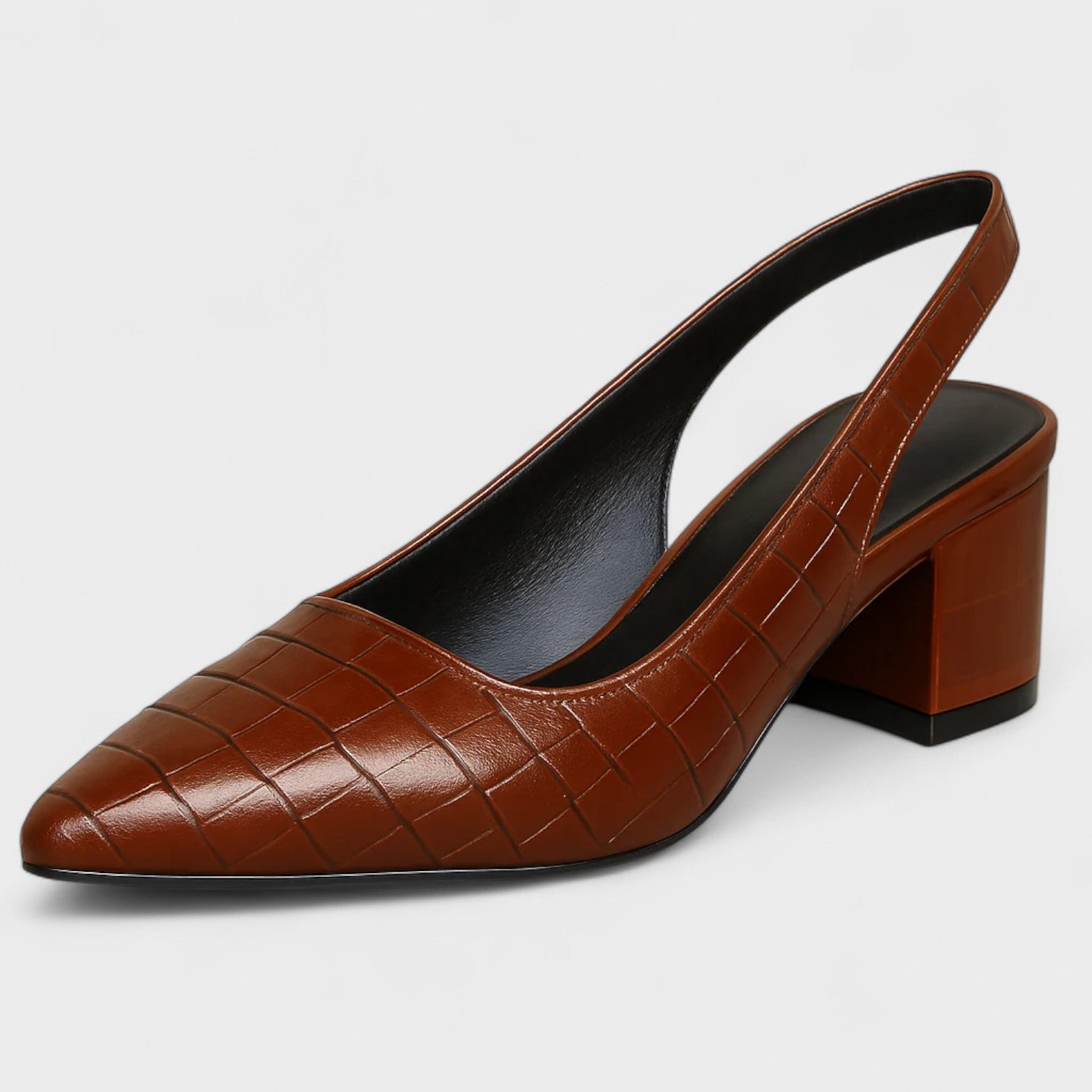 Vera – Sapatos de salto alto crocodilo