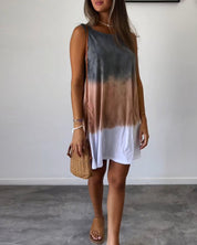 Rosalie | Vestido casual sem mangas de luxo
