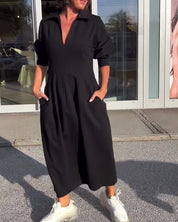 Karolin | Vestido longo confortável