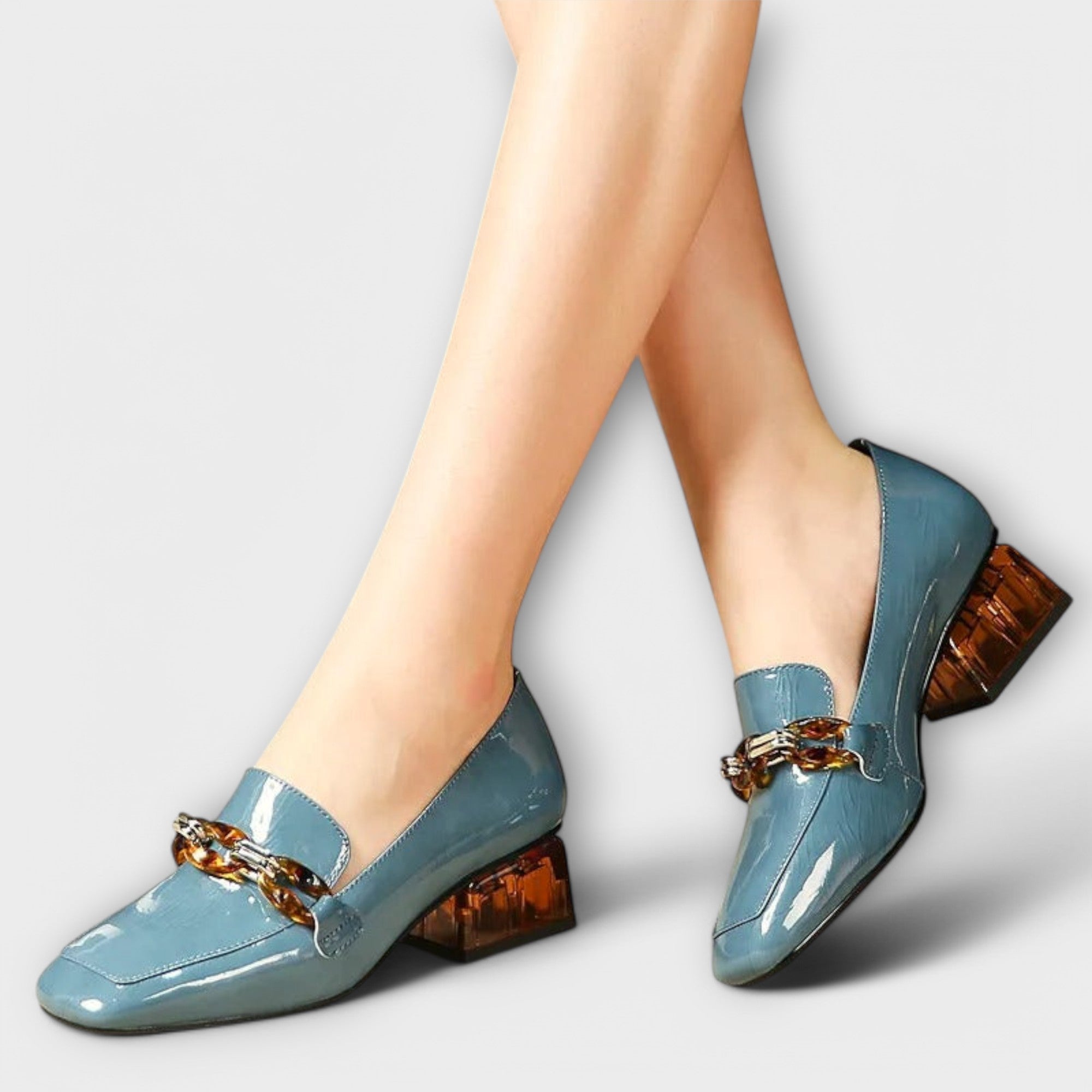 Matilde | Mocassins Elegantes e Refinados em Preto e Azul, do 36 ao 41