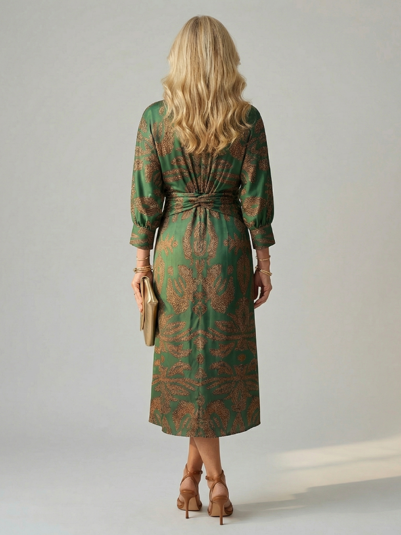 Valentina - Vestido Midi Cruzado