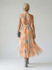 Lucía - Vestido Midi Halter