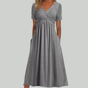 Rosella™ - Vestido elegante e lisonjeiro