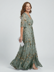Valeria - Vestido Maxi Halter Floral
