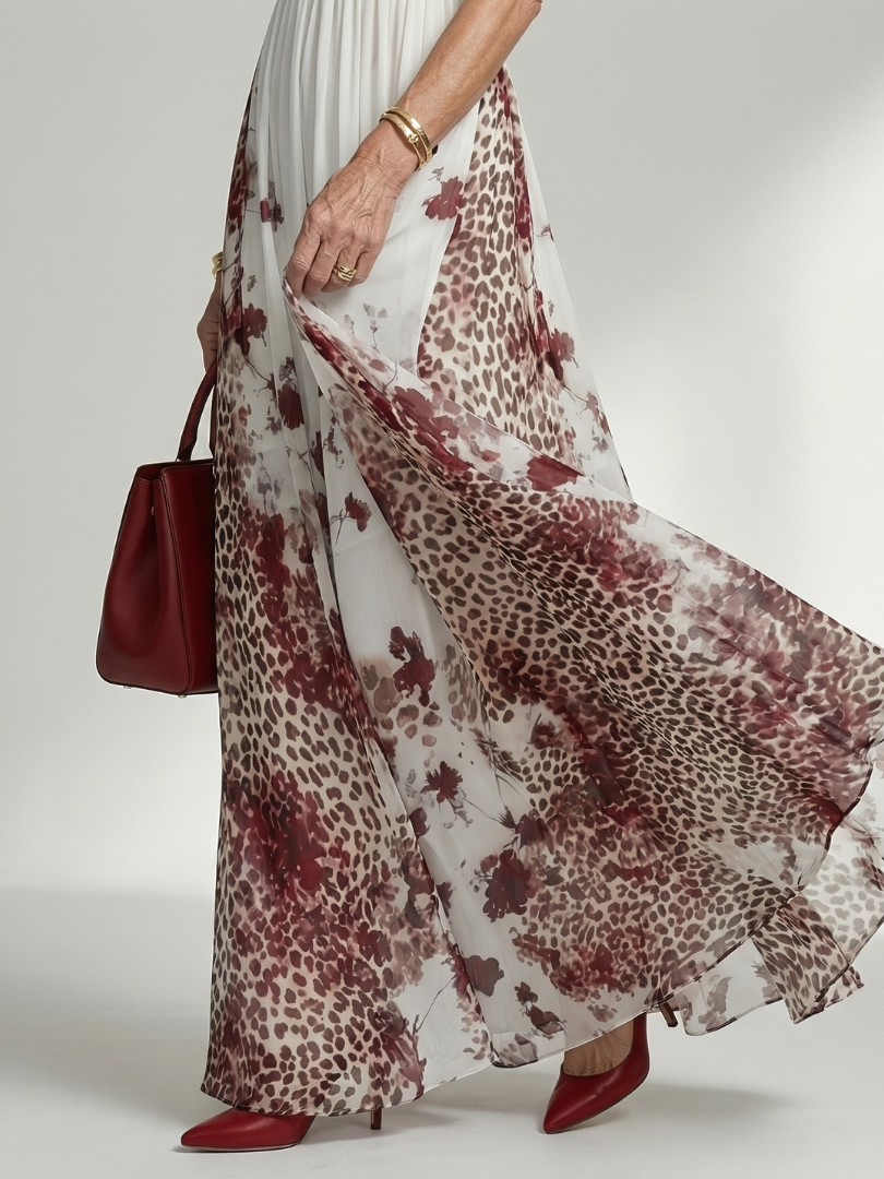Alejandra - Vestido Maxi Plissado