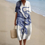 Marta - Vestido Inspirado no Oceano