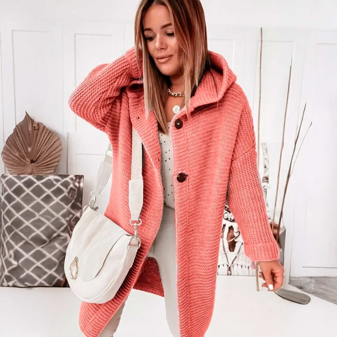Cristina - Casaco de Malha Elegante