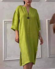 CLARITA – VESTIDO MIDI ESTILOSO