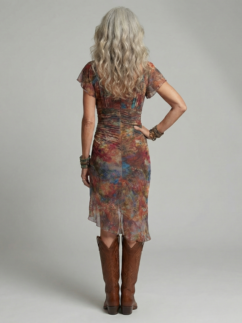 Paola - Vestido Midi Halter