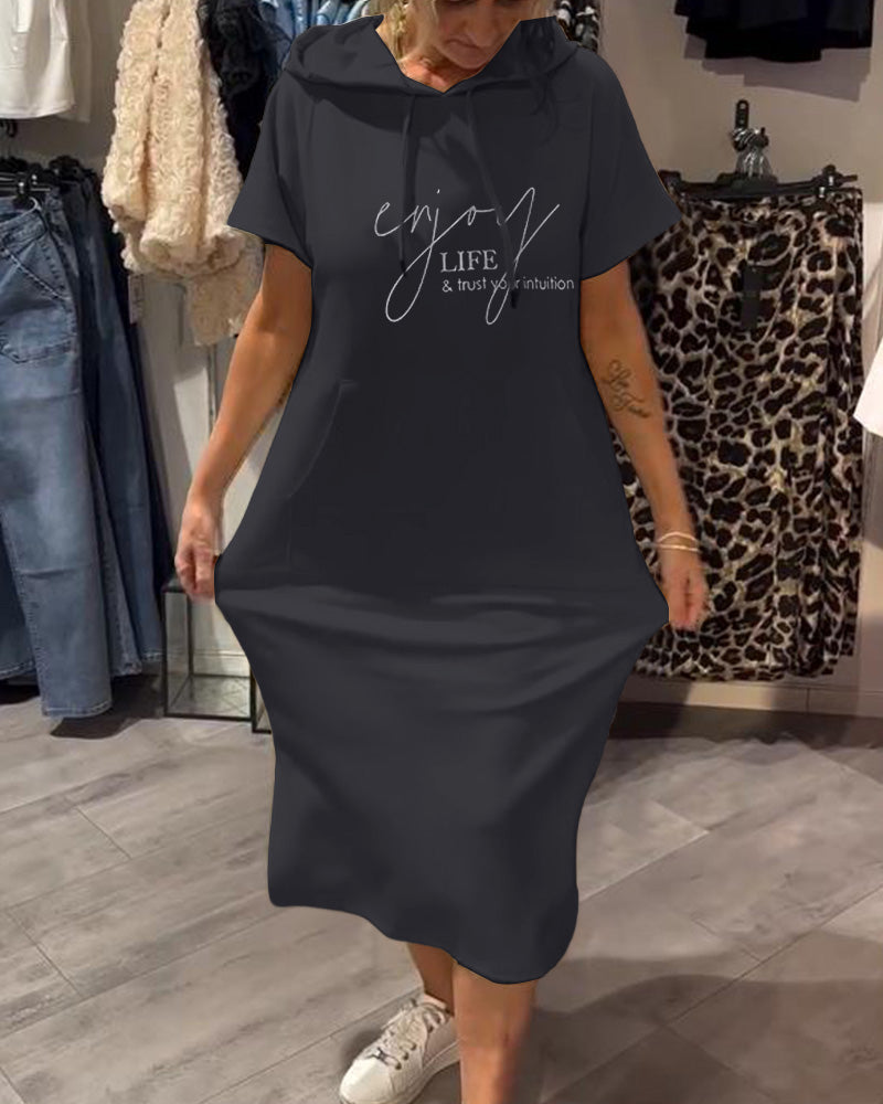 Saskia™ | Vestido casual com capuz