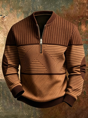 Viktor | Suéter Elegante para Homem com Meia Cremalheira
