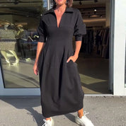 Karolin | Vestido longo confortável