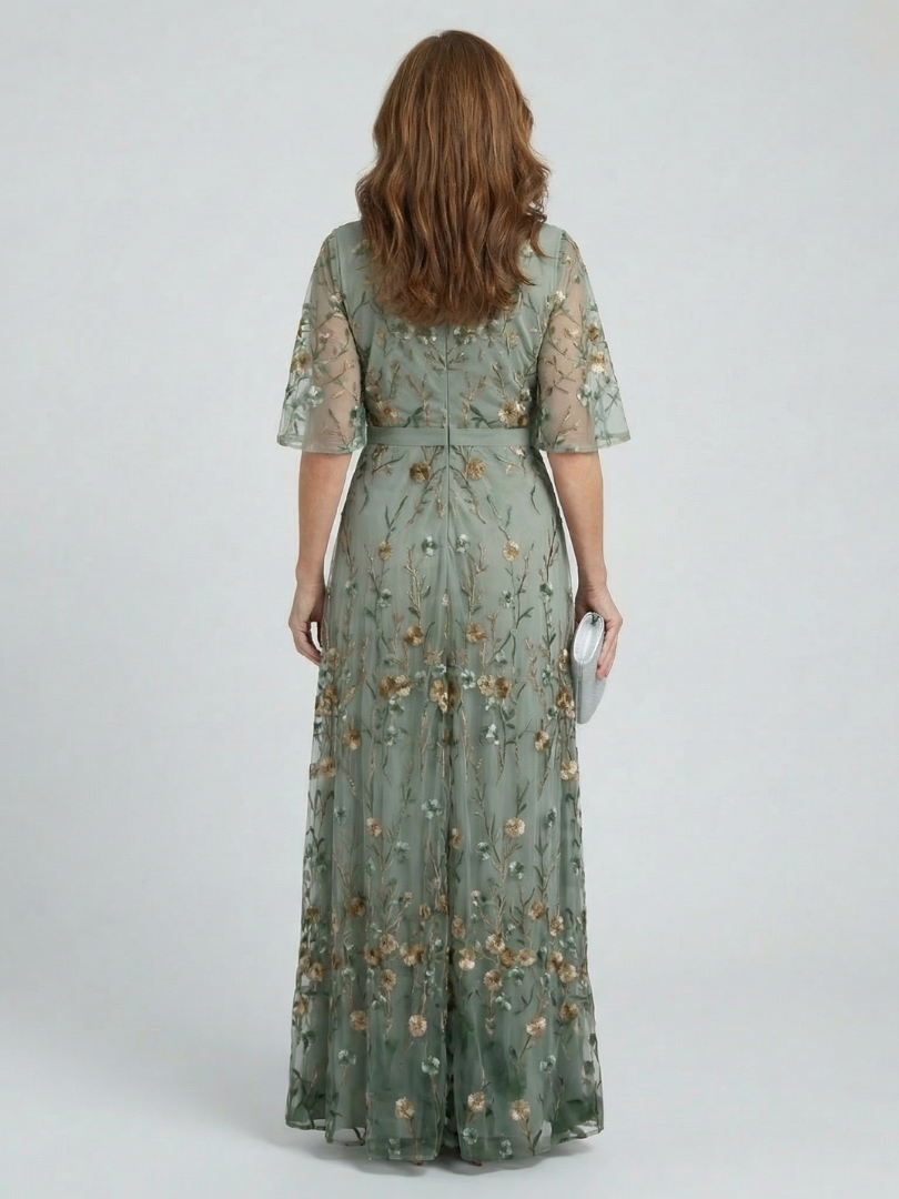 Valeria - Vestido Maxi Halter Floral