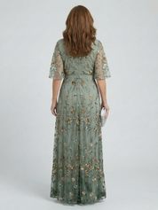 Valeria - Vestido Maxi Halter Floral