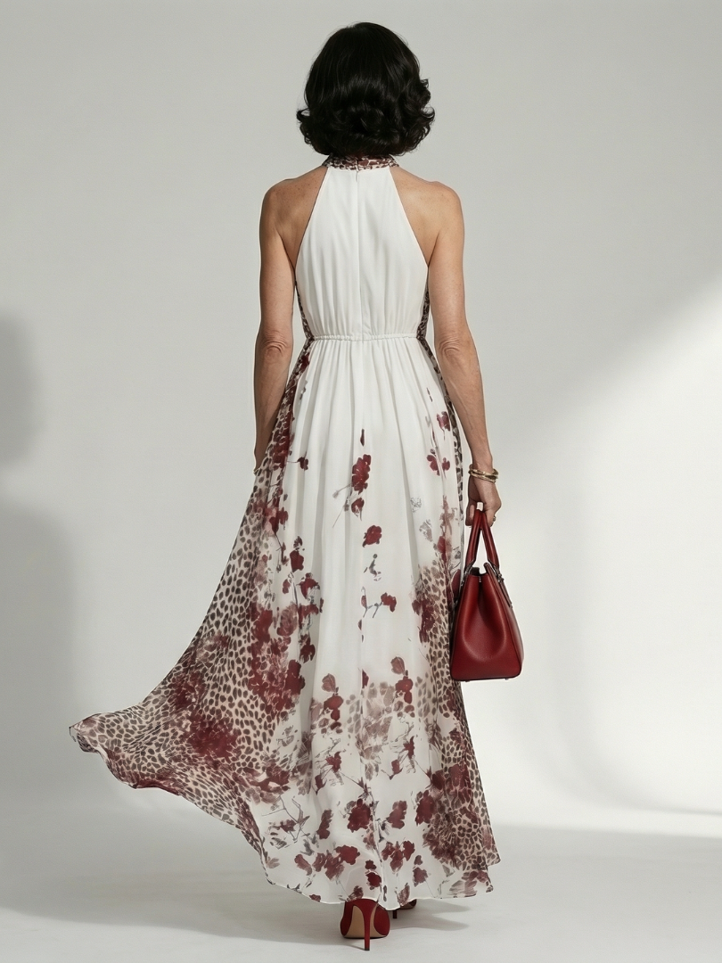 Alejandra - Vestido Maxi Plissado