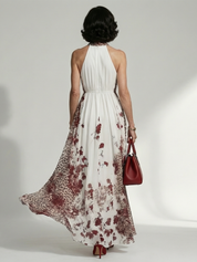 Alejandra - Vestido Maxi Plissado