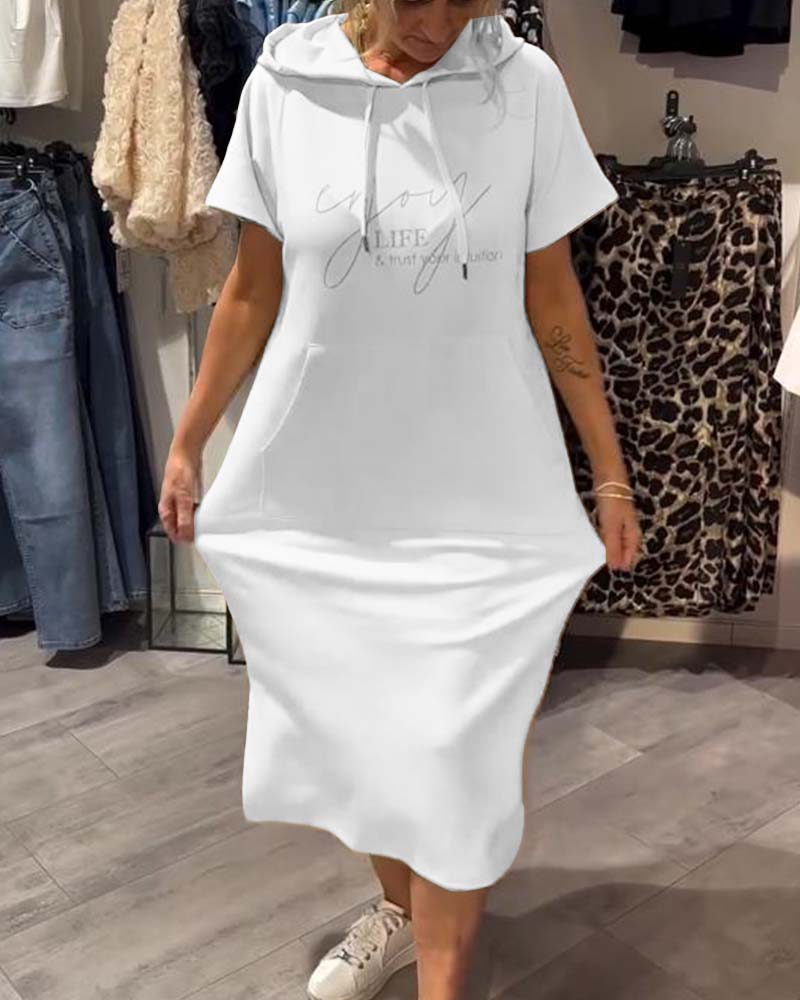 Saskia™ | Vestido casual com capuz