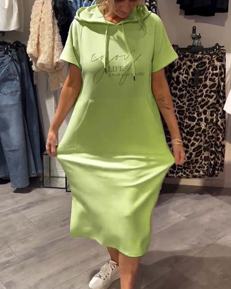 Saskia™ | Vestido casual com capuz