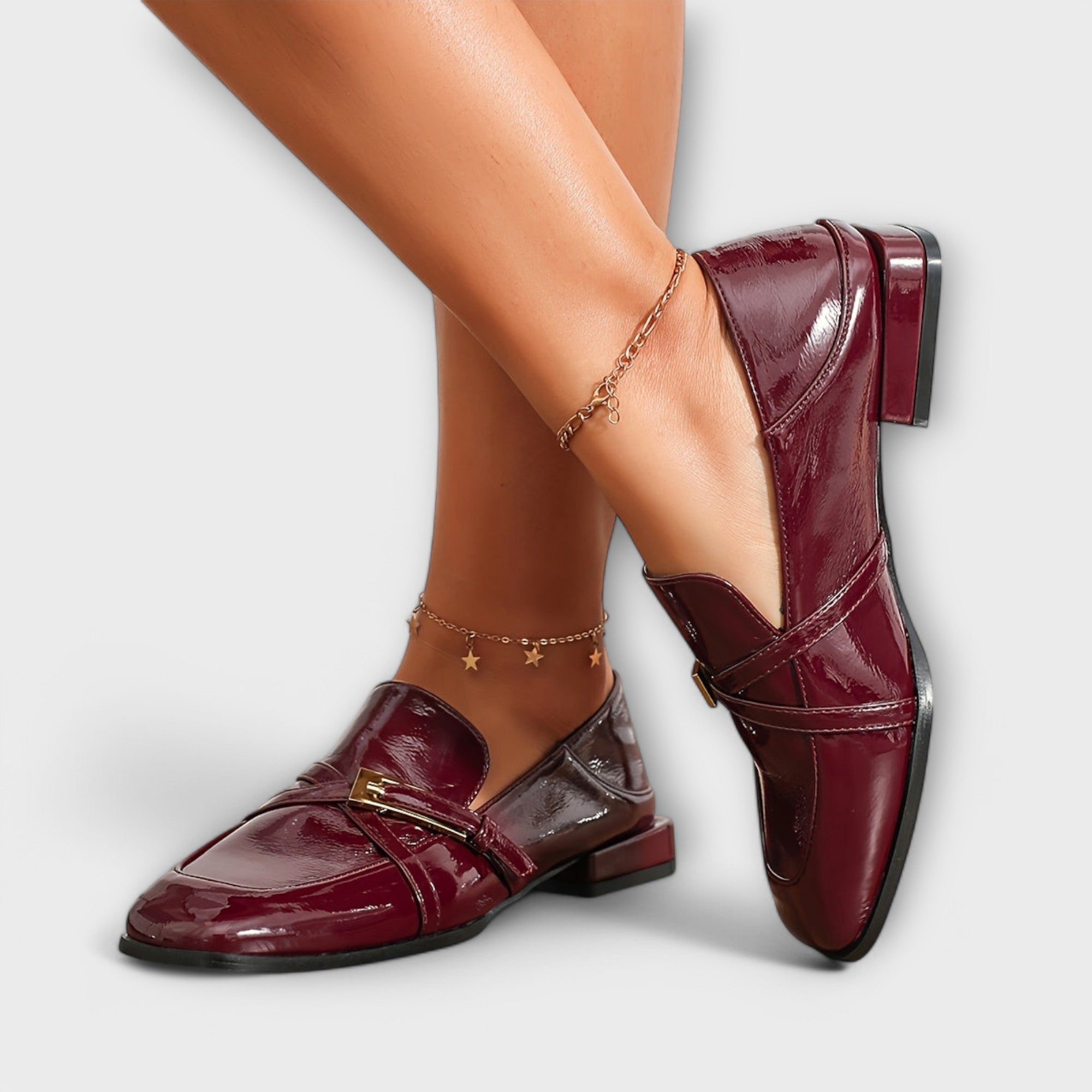 Isabel | Mocassins Bordô com Personalidade, do 36 ao 42