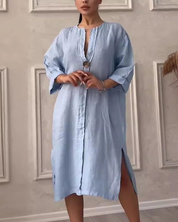 CLARITA – VESTIDO MIDI ESTILOSO