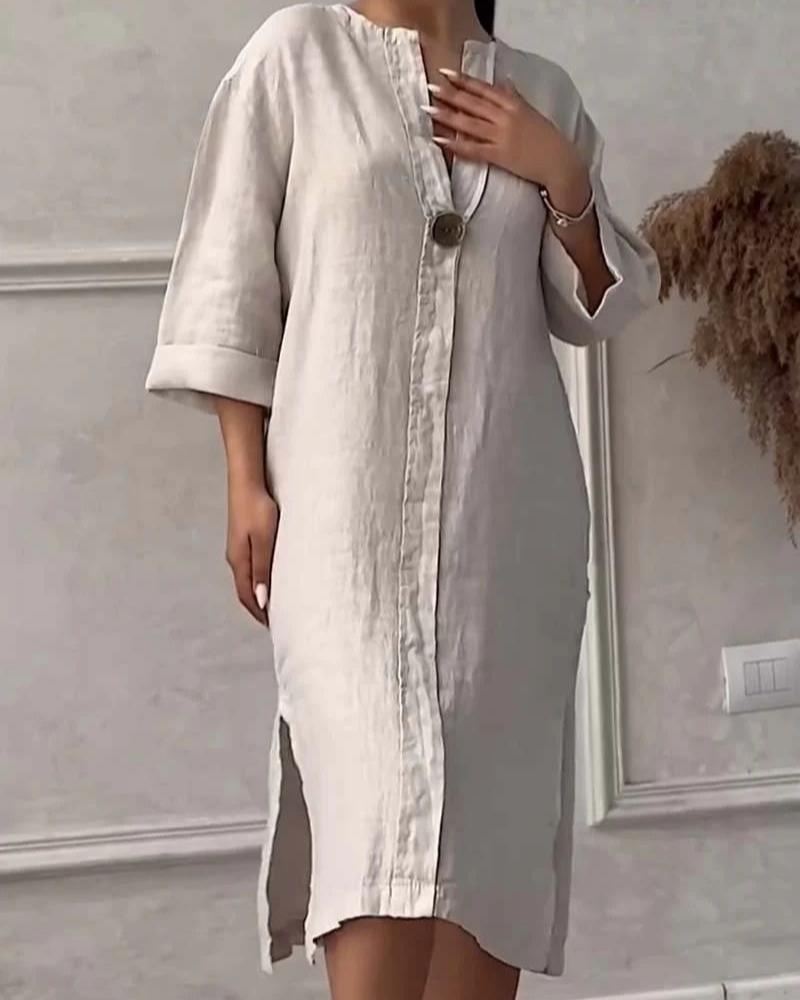 CLARITA – VESTIDO MIDI ESTILOSO