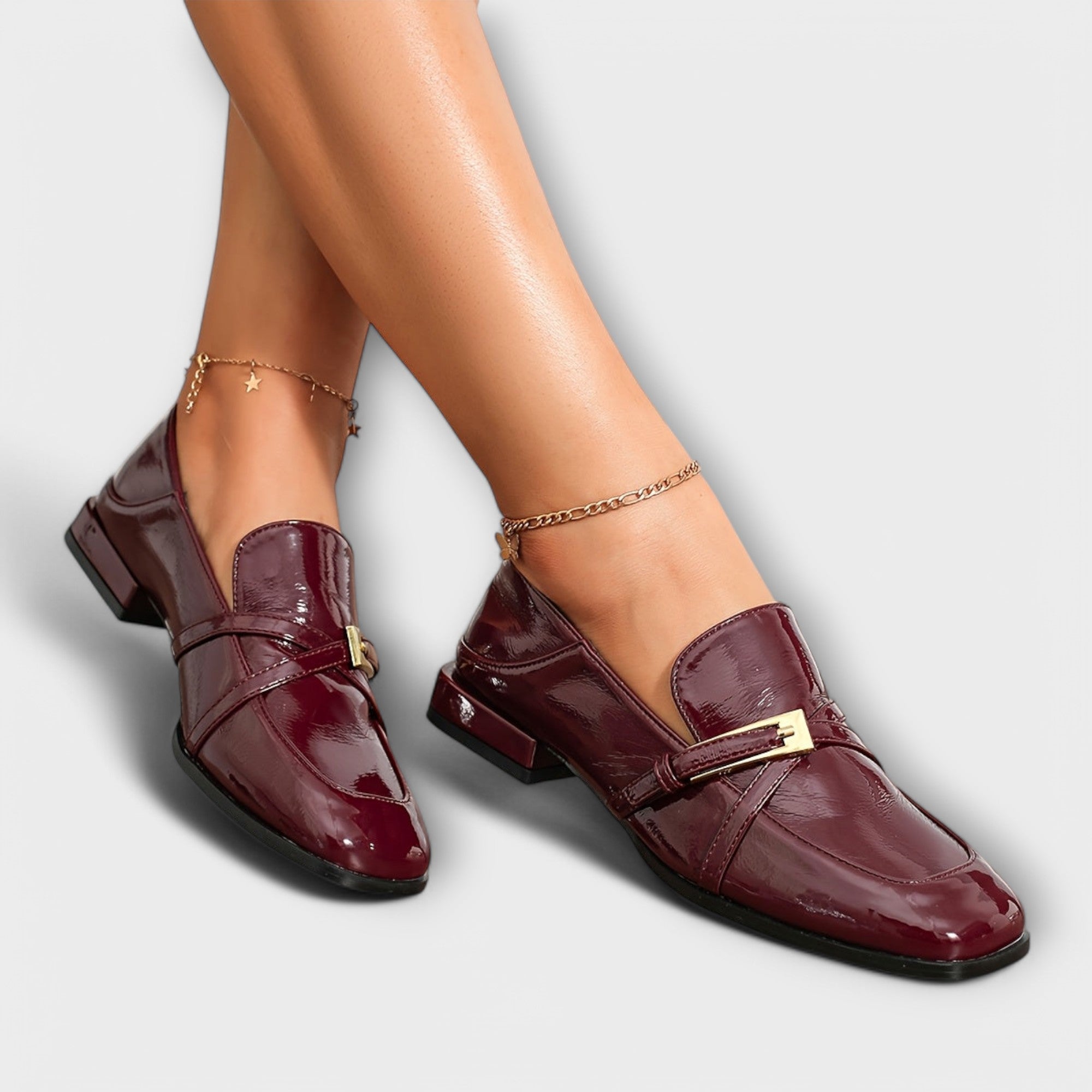 Isabel | Mocassins Bordô com Personalidade, do 36 ao 42