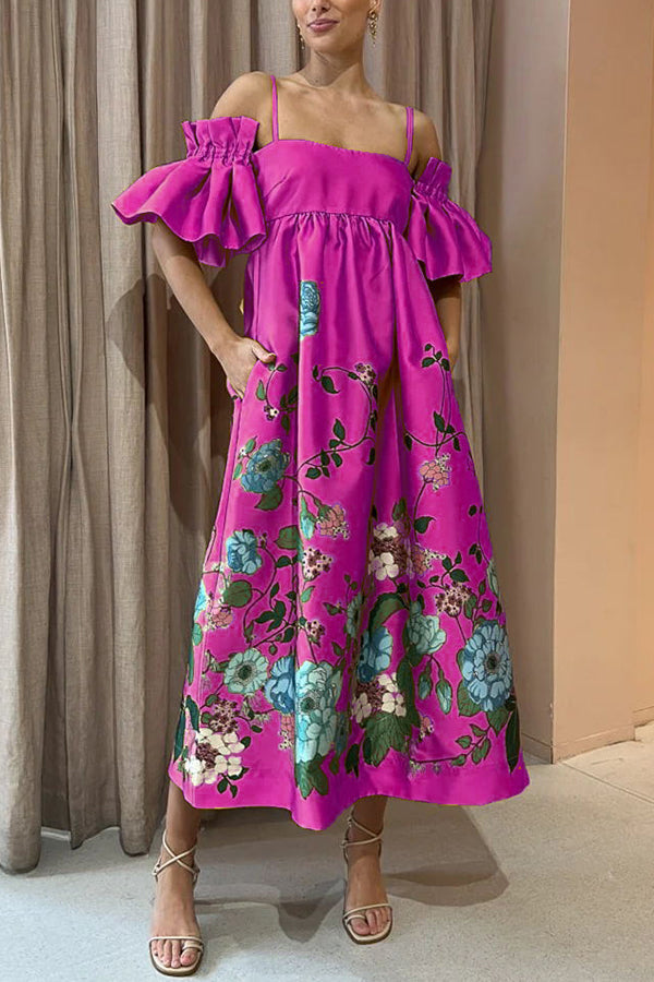 Arielle | Vestido elegante com mangas exclusivas e bolsos práticos