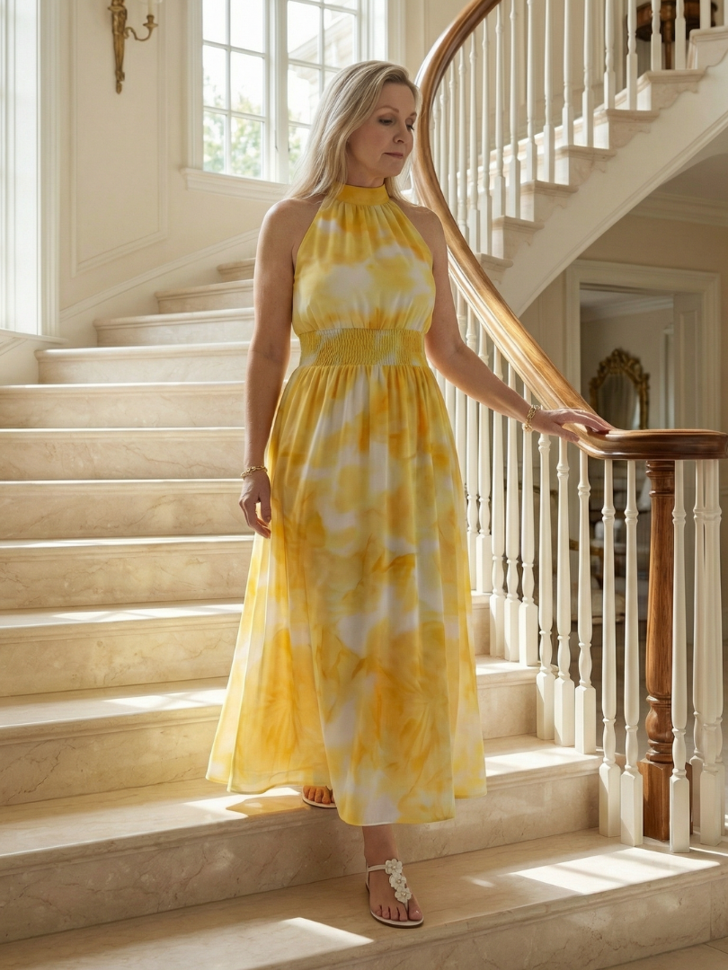 Beatriz - Vestido Midi Halter