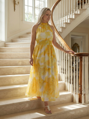 Beatriz - Vestido Midi Halter